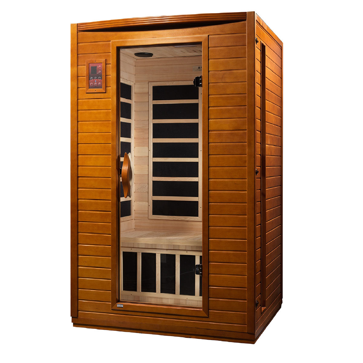 Golden Designs Dynamic Versailles Elite 2-person Ultra Low EMF FAR Infrared Sauna