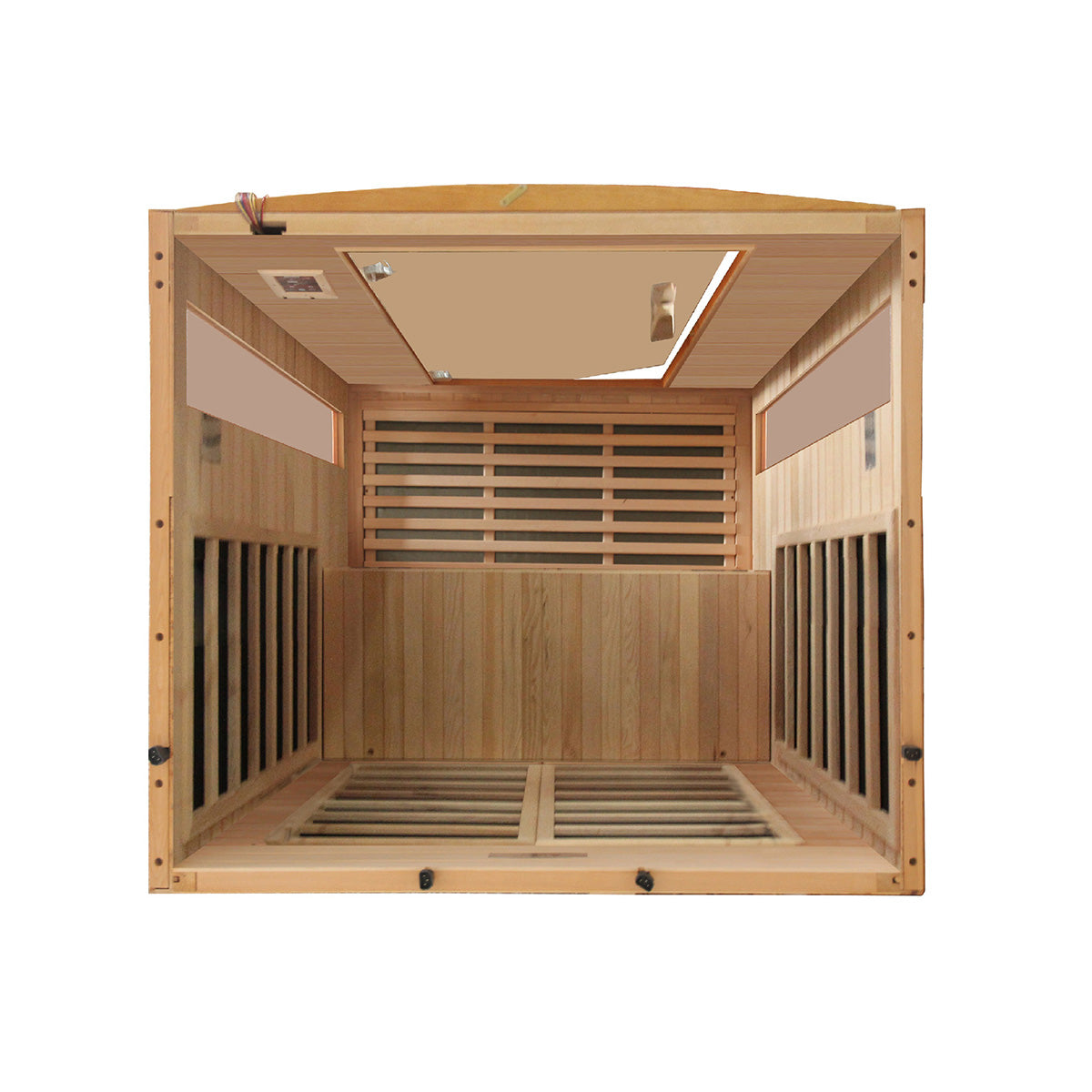 Golden Designs Dynamic Versailles 2-person Low EMF FAR Infrared Sauna