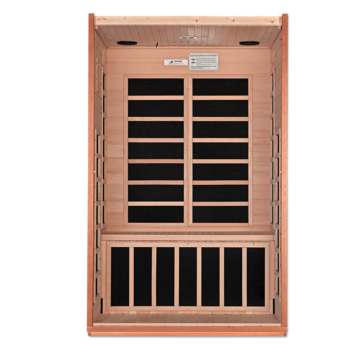 Golden Designs Dynamic Cordoba Elite 2-person Ultra Low EMF FAR Infrared Sauna