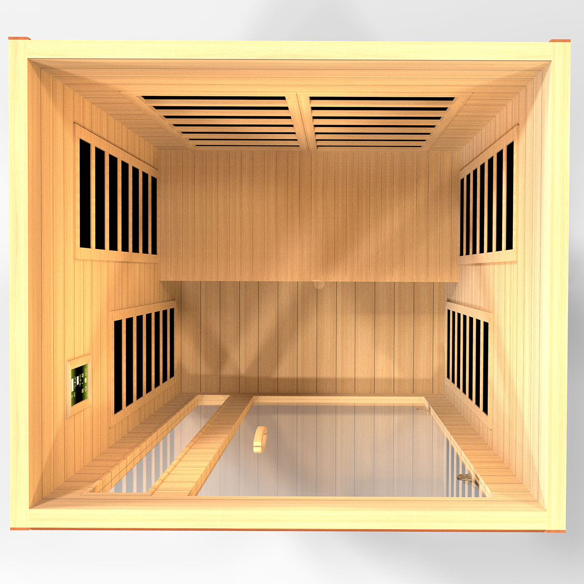 Golden Designs Dynamic Cordoba 2-person Low EMF FAR Infrared Sauna