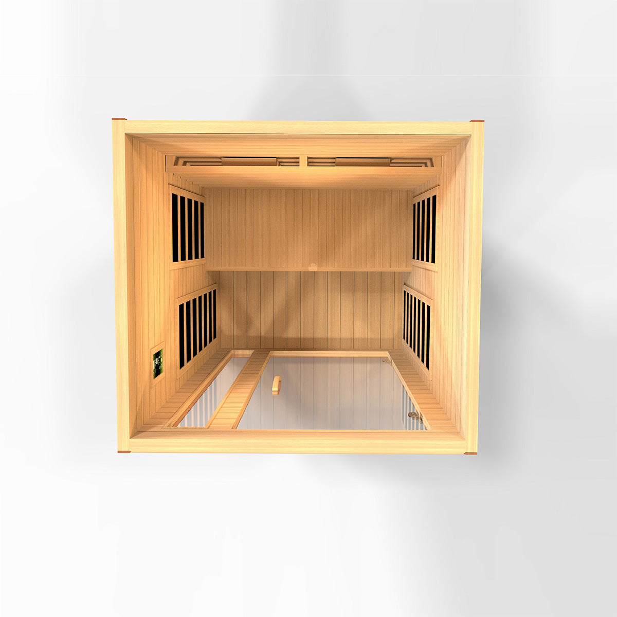 Golden Designs Dynamic Cardoba 2-Person Full Spectrum Near Zero EMF FAR Infrared Sauna