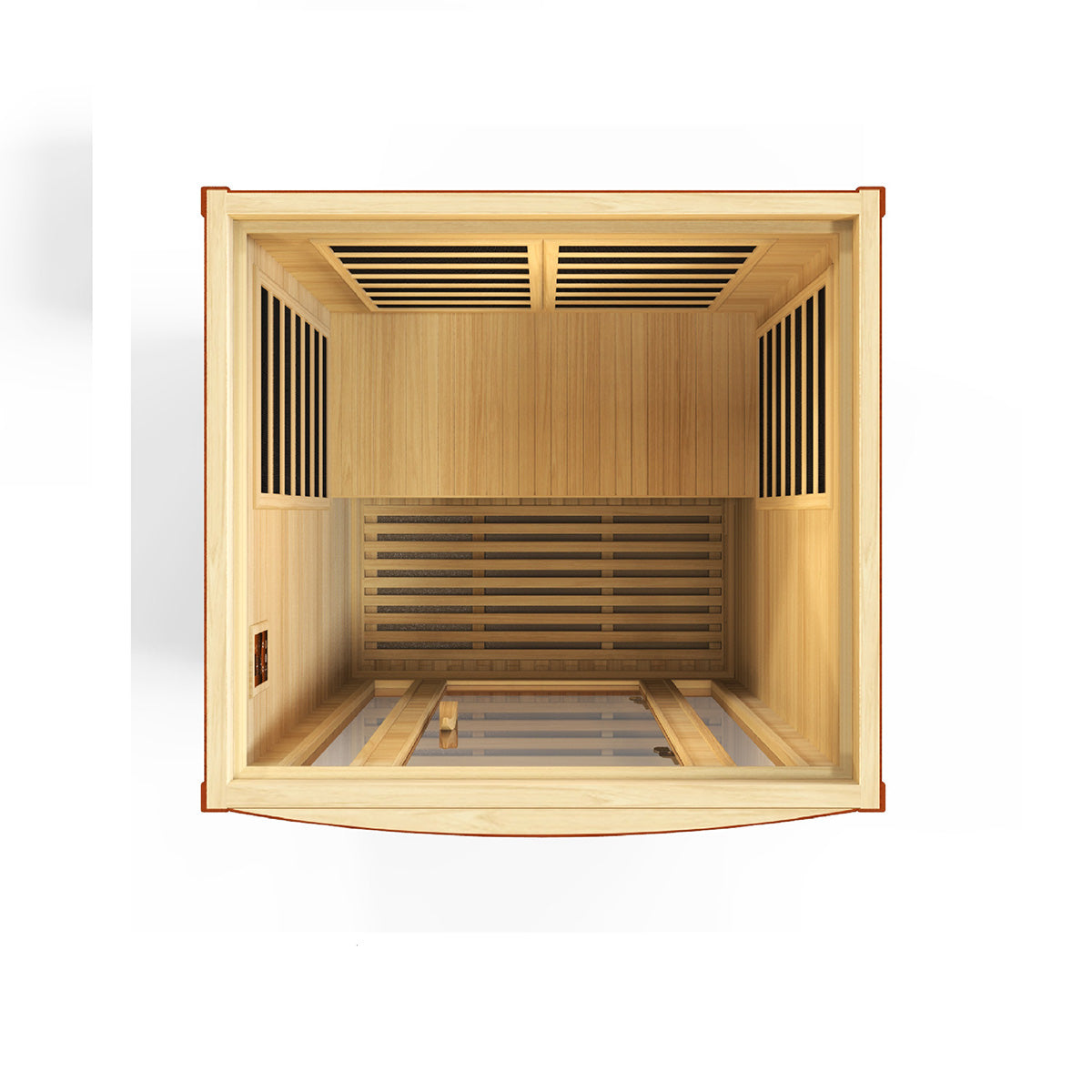 Golden Designs Dynamic San Marino 2-person Low EMF FAR Infrared Sauna
