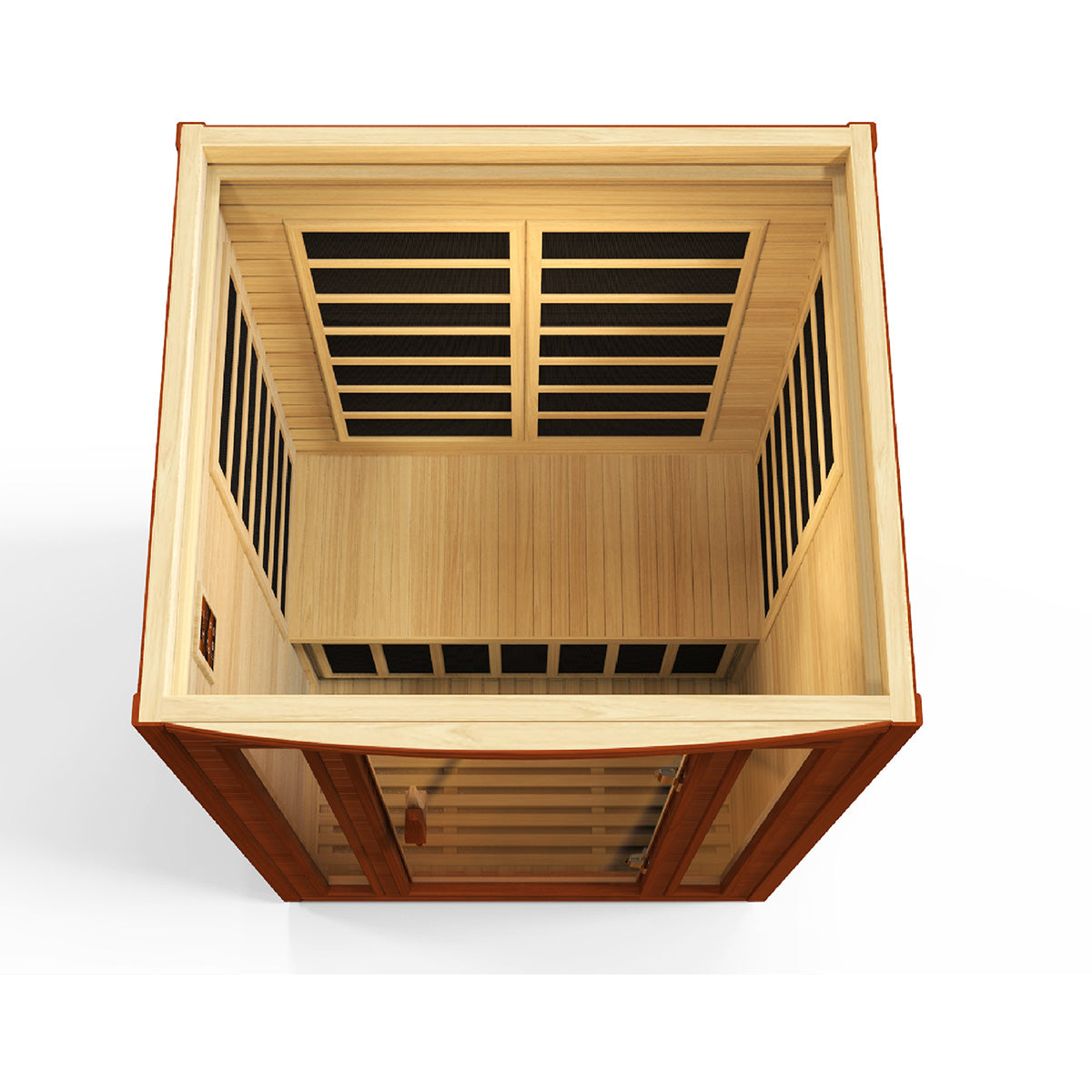 Golden Designs Dynamic San Marino Elite 2-person Ultra Low EMF FAR Infrared Sauna