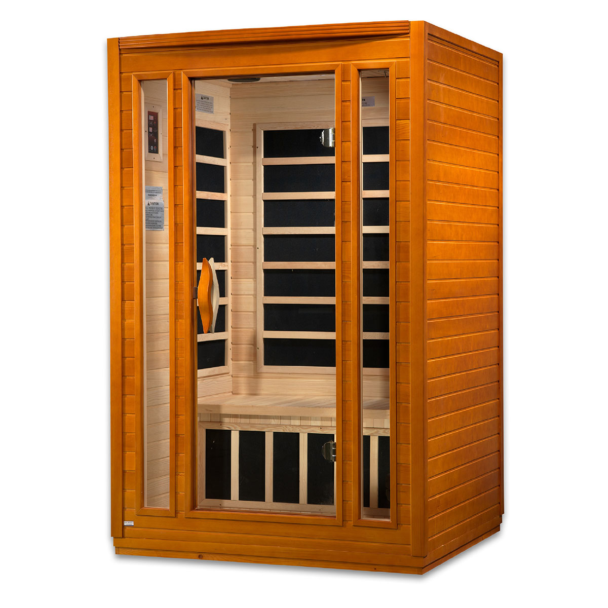 Golden Designs Dynamic San Marino Elite 2-person Ultra Low EMF FAR Infrared Sauna