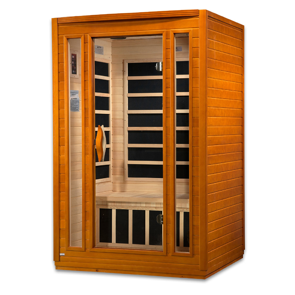 Golden Designs Dynamic San Marino 2-person Low EMF FAR Infrared Sauna