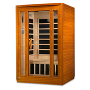 Golden Designs Dynamic San Marino 2-person Low EMF FAR Infrared Sauna
