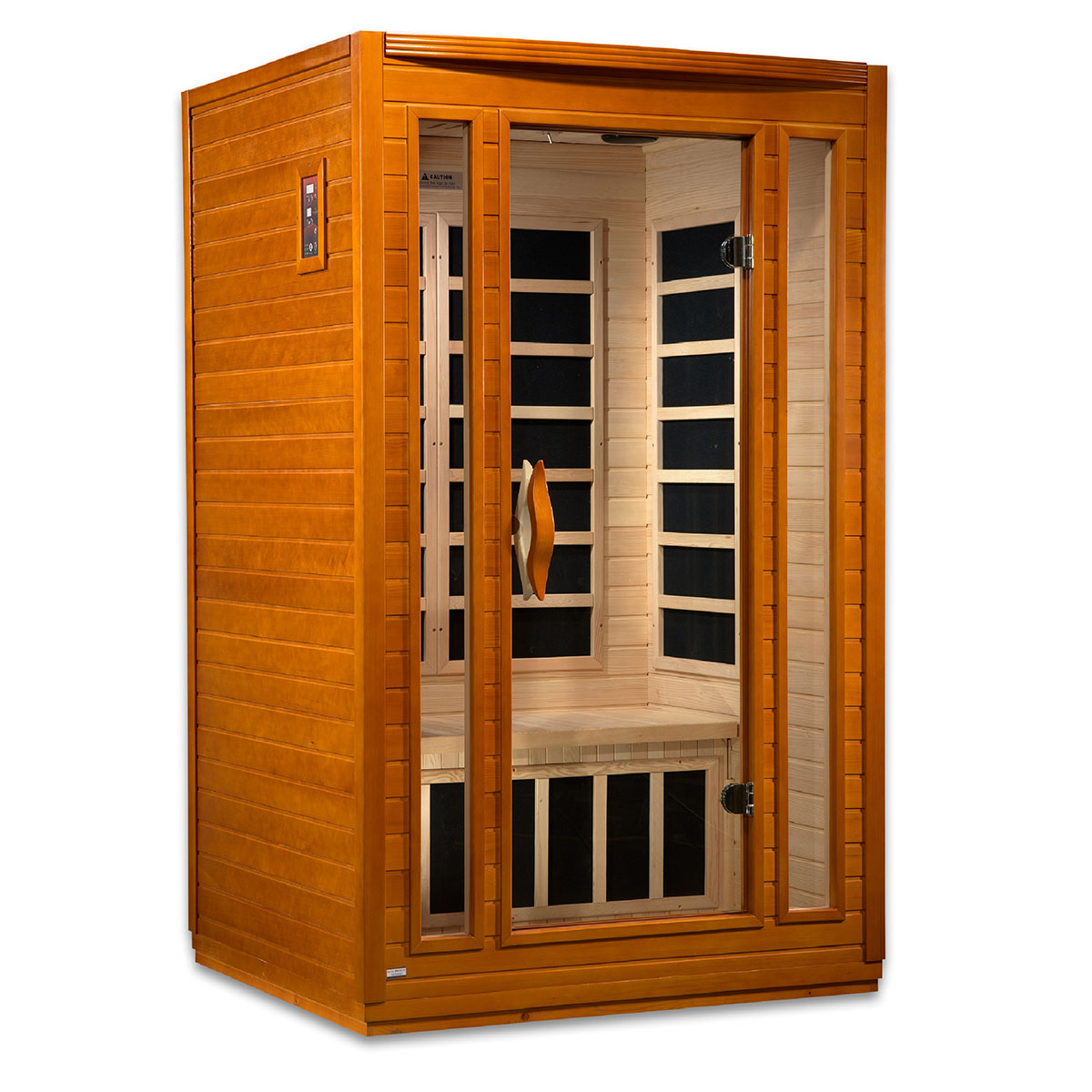 Golden Designs Dynamic San Marino 2-person Low EMF FAR Infrared Sauna