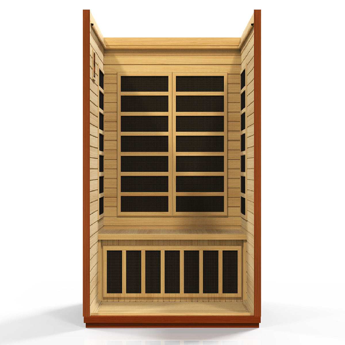 Golden Designs Dynamic San Marino Elite 2-person Ultra Low EMF FAR Infrared Sauna