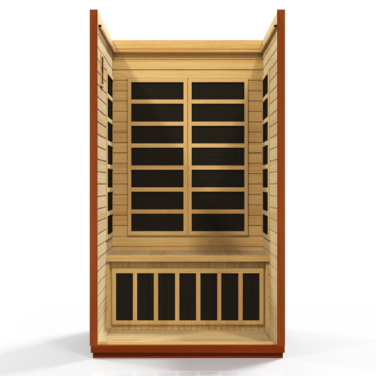 Golden Designs Dynamic San Marino 2-person Low EMF FAR Infrared Sauna