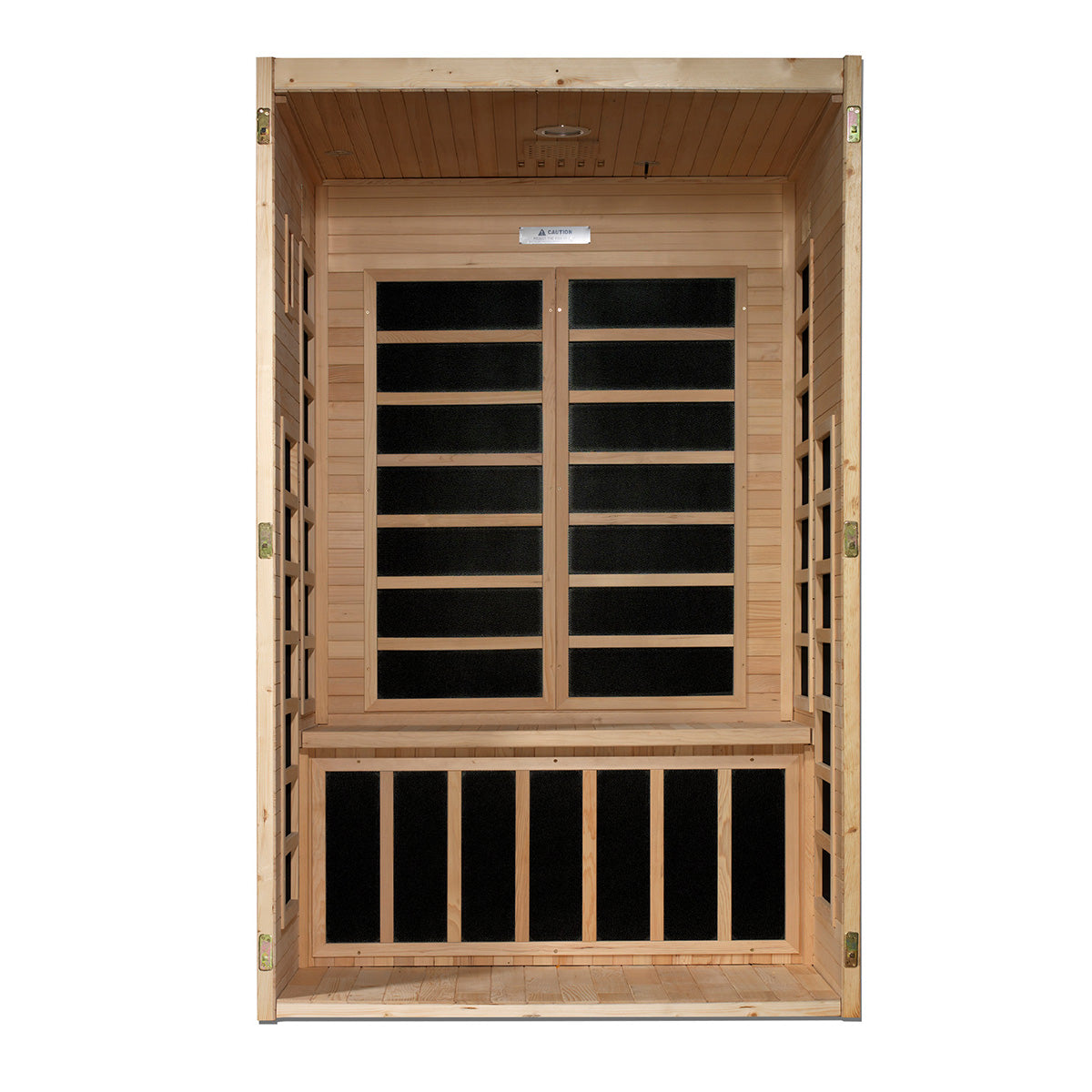 Golden Designs Dynamic Santiago 2-person Low EMF FAR Infrared Sauna
