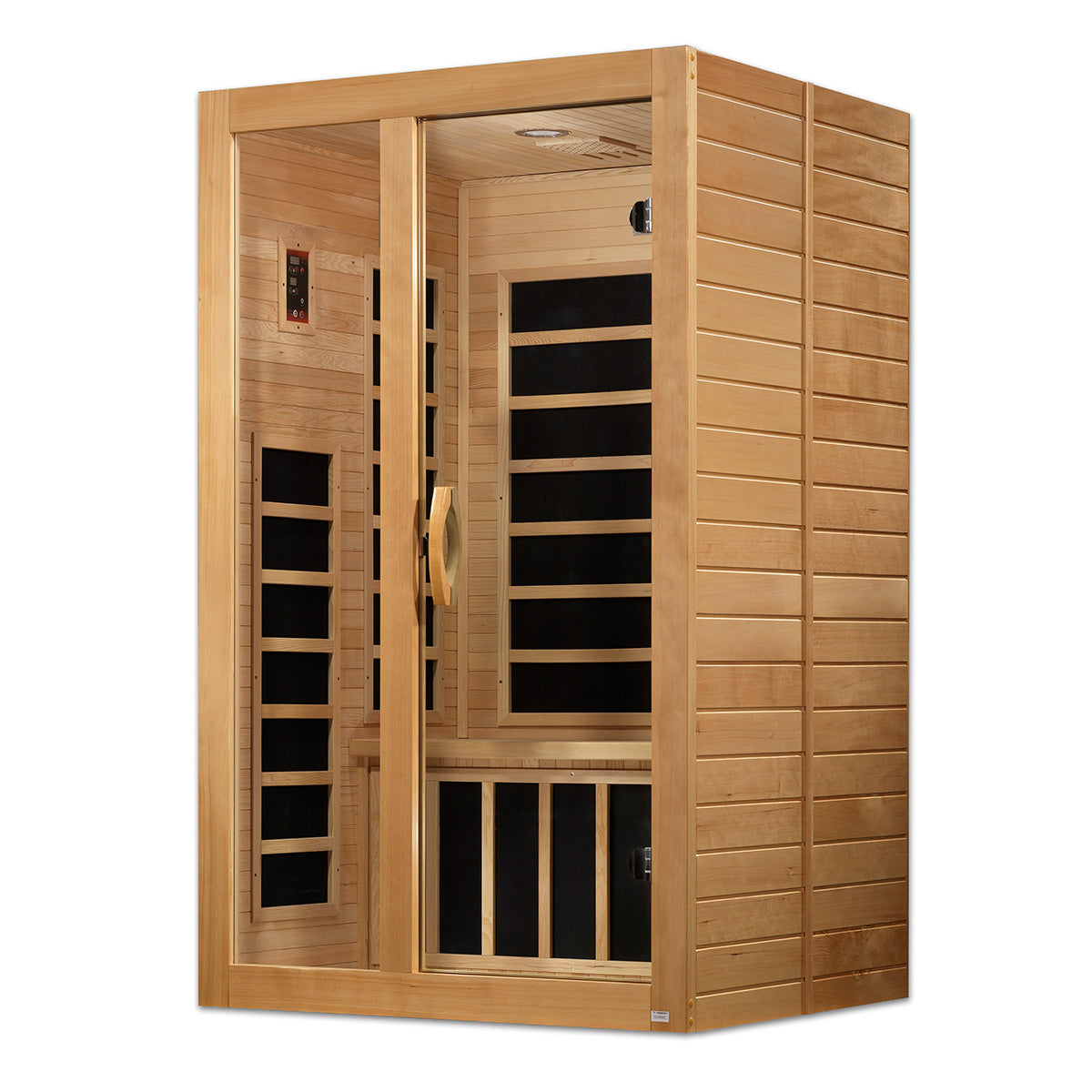 Golden Designs Dynamic Santiago 2-person Low EMF FAR Infrared Sauna