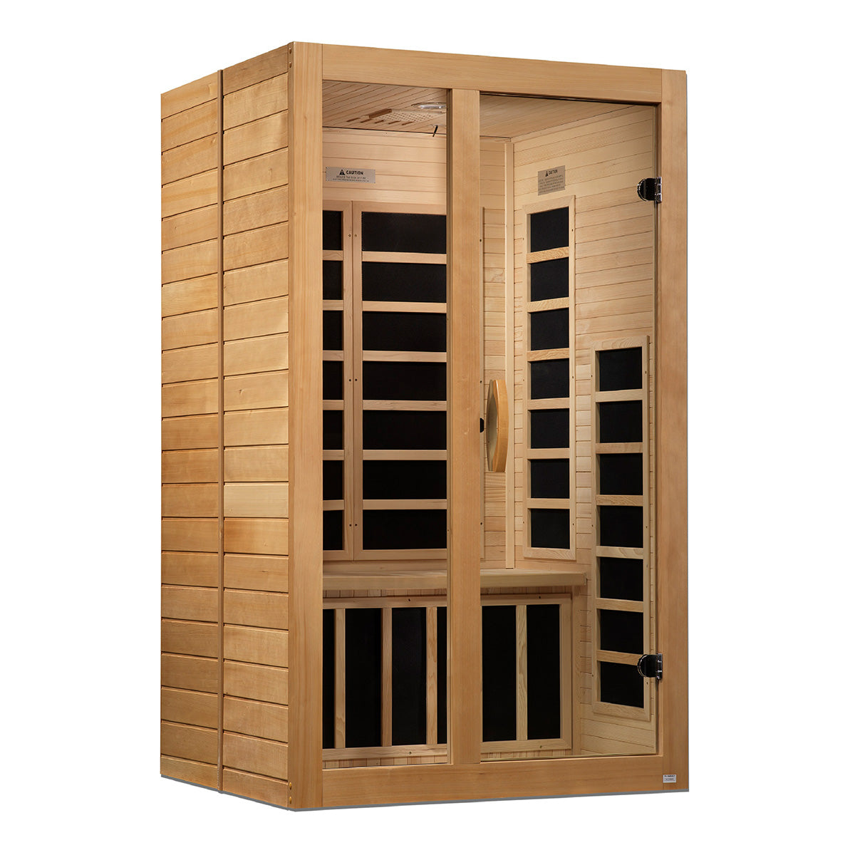 Golden Designs Dynamic Santiago 2-person Low EMF FAR Infrared Sauna