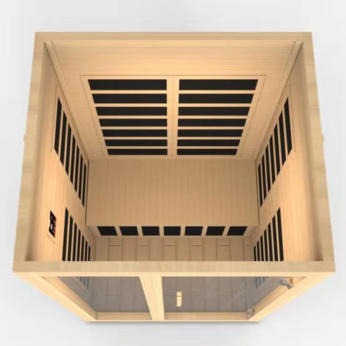 Golden Designs Dynamic Santiago 2-person Low EMF FAR Infrared Sauna
