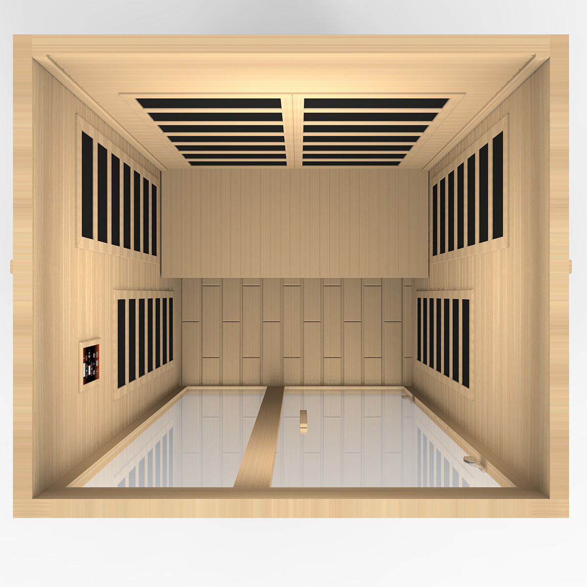 Golden Designs Dynamic Santiago 2-person Low EMF FAR Infrared Sauna