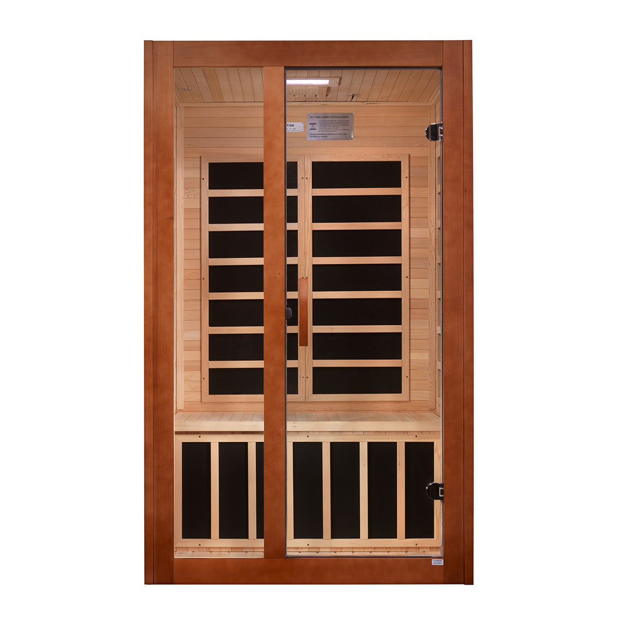 Golden Designs Dynamic Santiago Elite 2-person Ultra Low EMF FAR Infrared Sauna