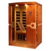 Golden Designs Dynamic Venice 2-person Low EMF FAR Infrared Sauna