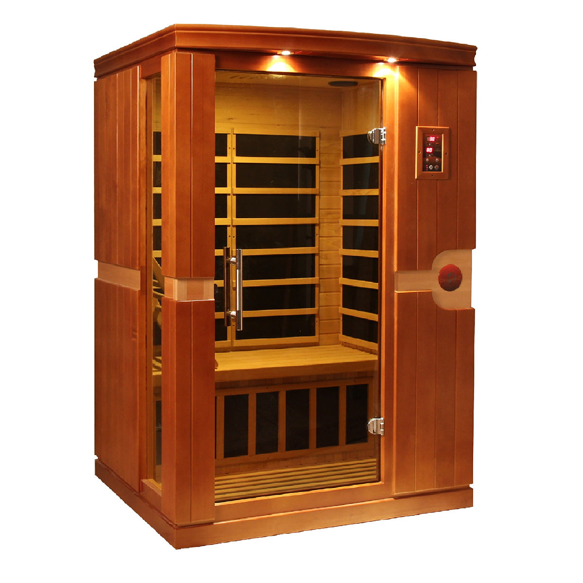 Golden Designs Dynamic Venice 2-person Low EMF FAR Infrared Sauna
