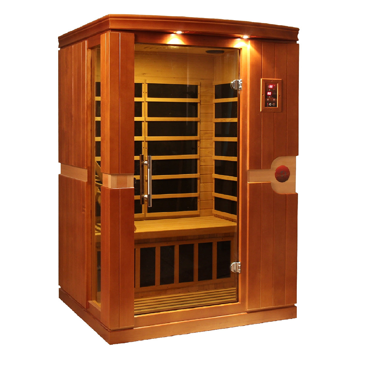 Golden Designs Dynamic Venice Elite 2-person Ultra Low EMF FAR Infrared Sauna