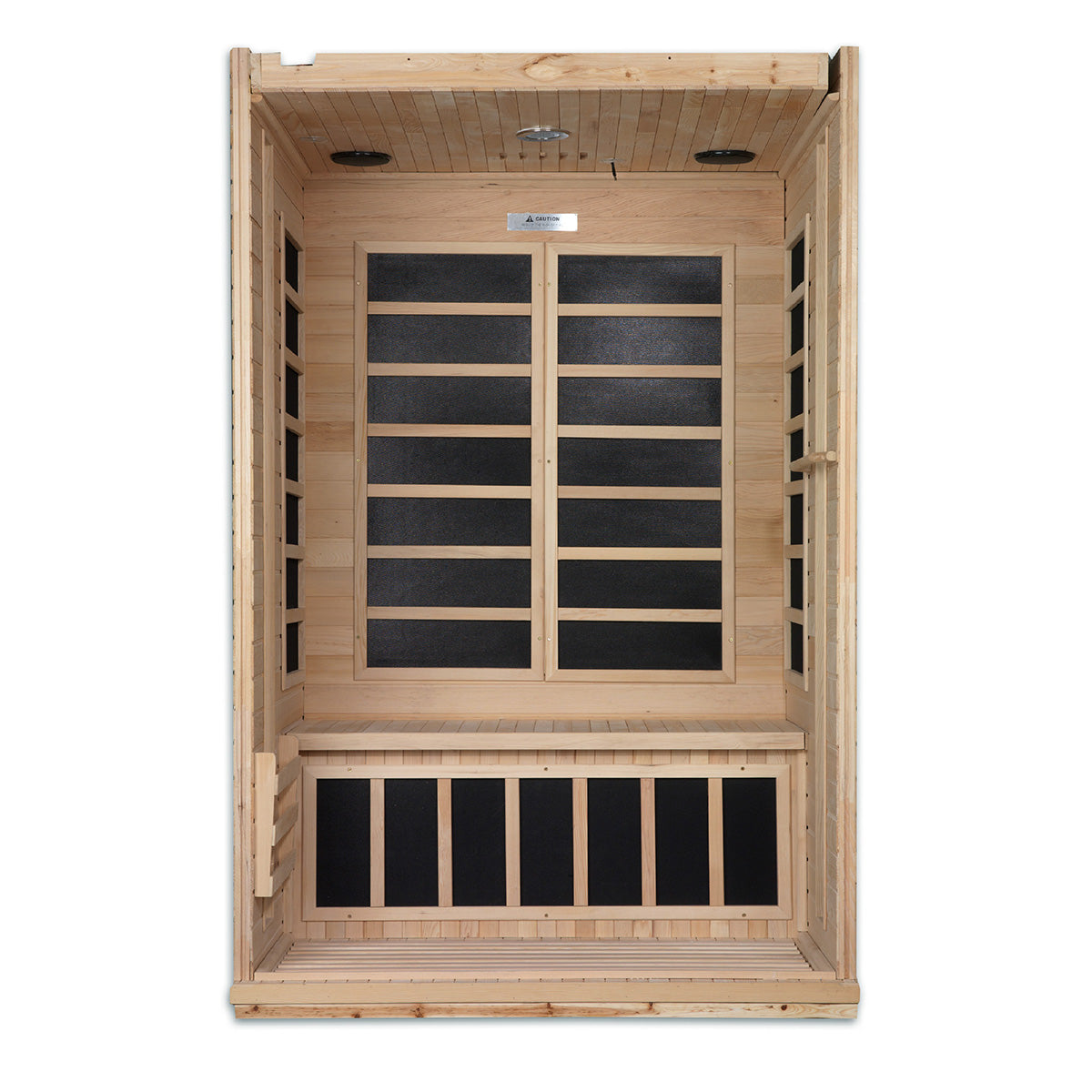 Golden Designs Dynamic Venice 2-person Low EMF FAR Infrared Sauna