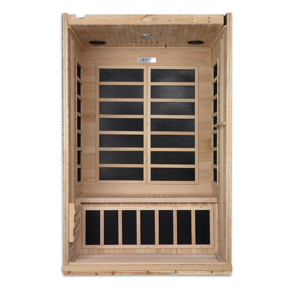Golden Designs Dynamic Venice Elite 2-person Ultra Low EMF FAR Infrared Sauna