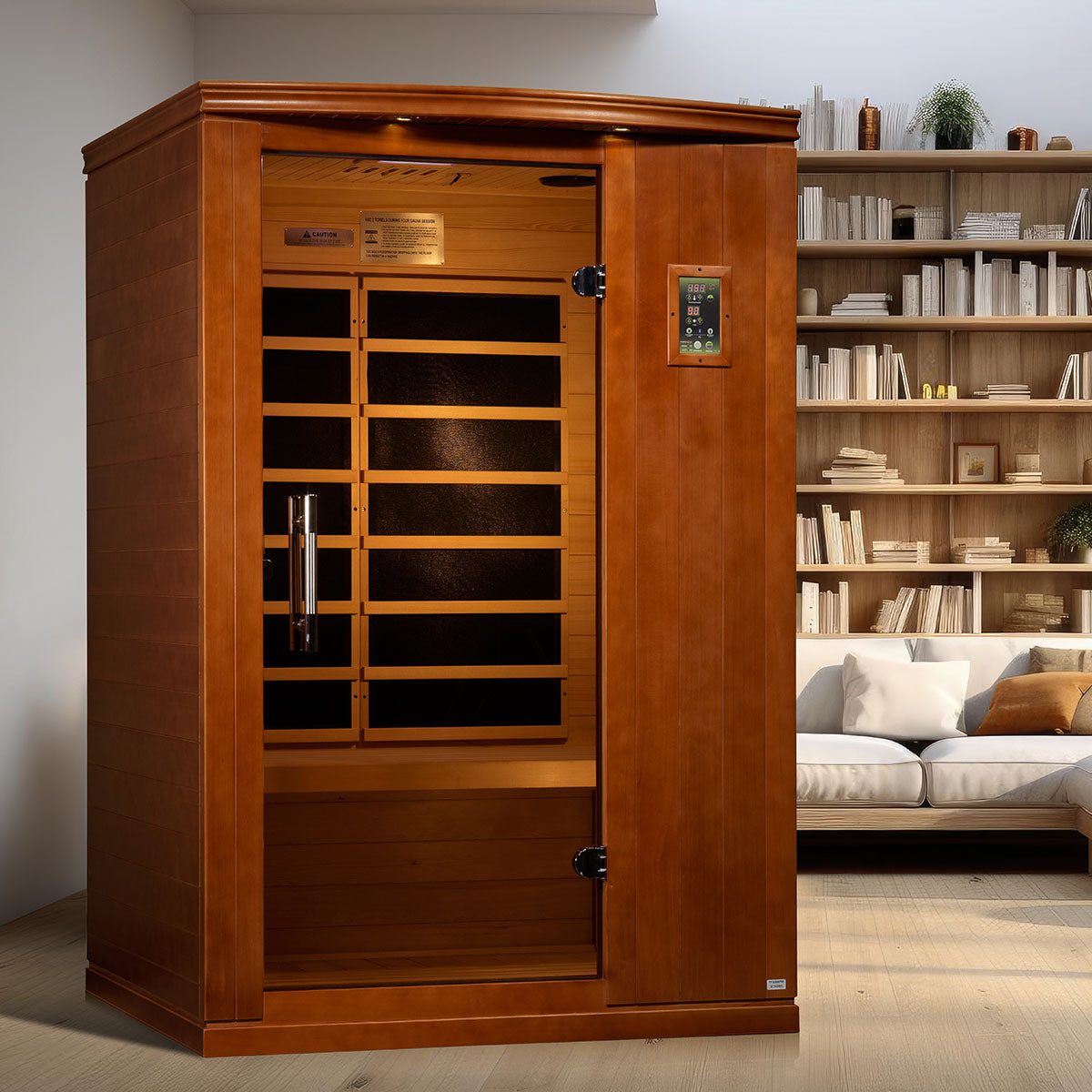 Golden Designs Dynamic Venice Elite 2-person Ultra Low EMF FAR Infrared Sauna