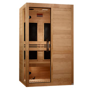 Golden Designs Dynamic Lucca 2-person Low EMF FAR Infrared Sauna