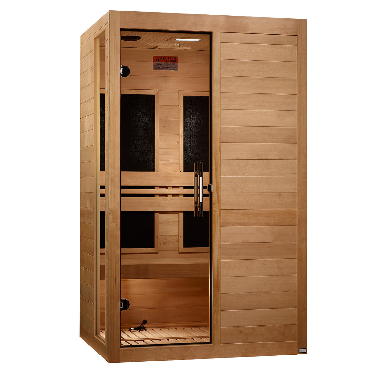 Golden Designs Dynamic Lucca Elite 2-person Ultra Low EMF FAR Infrared Sauna
