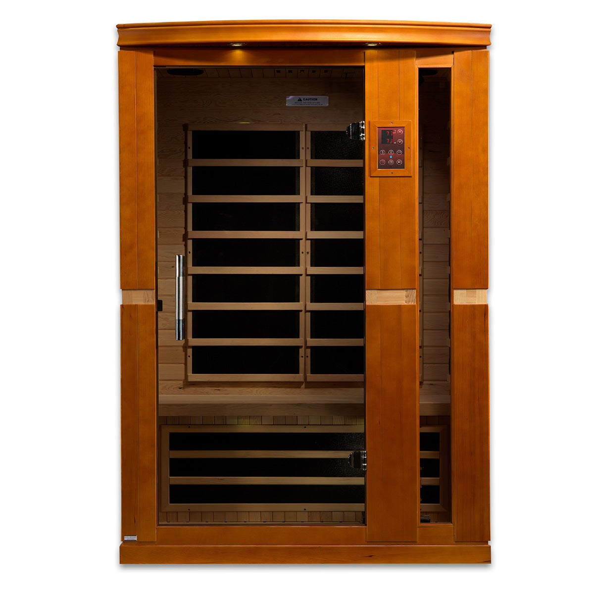 Golden Designs Dynamic Vittoria 2-person Low EMF FAR Infrared Sauna