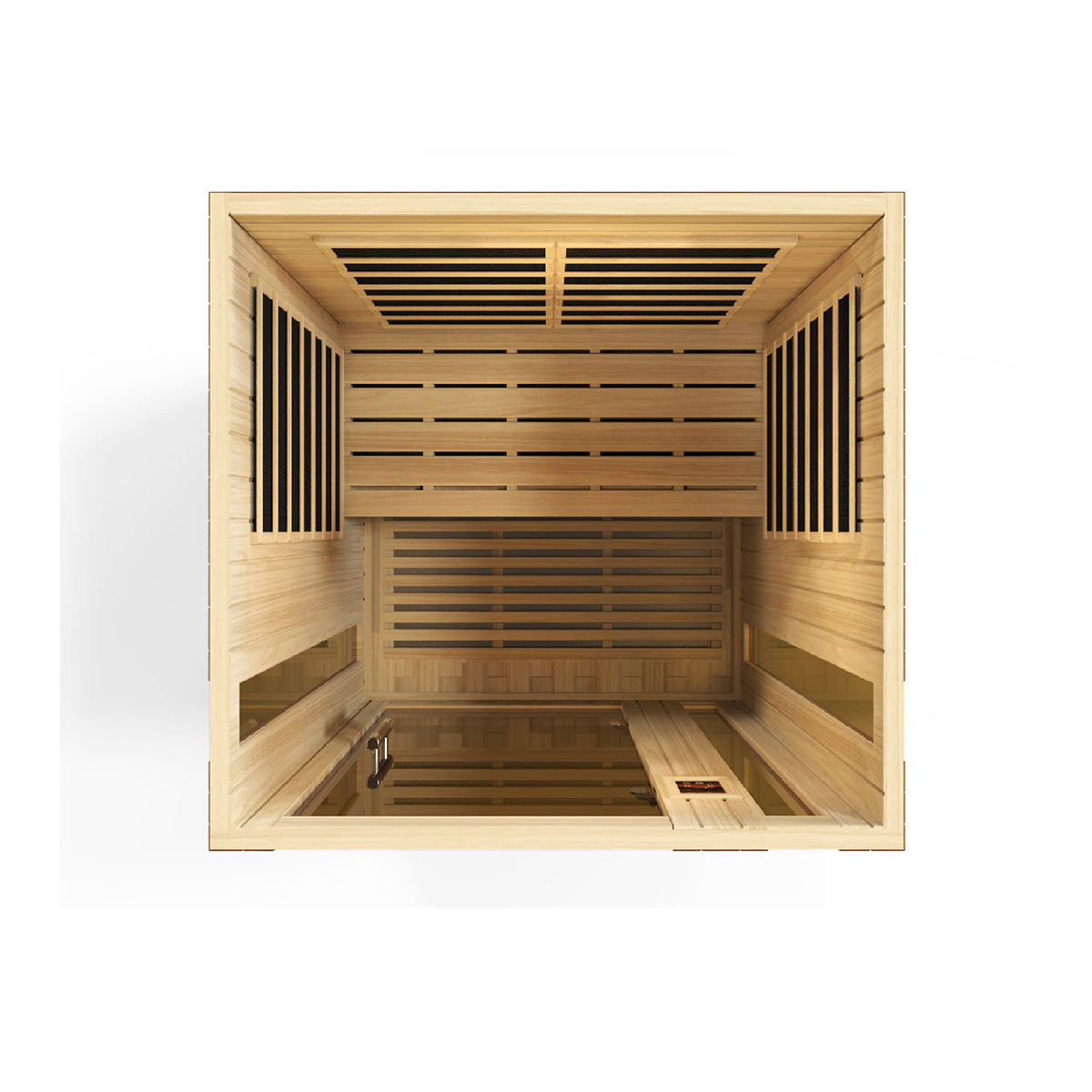 Golden Designs Dynamic Vittoria 2-person Low EMF FAR Infrared Sauna