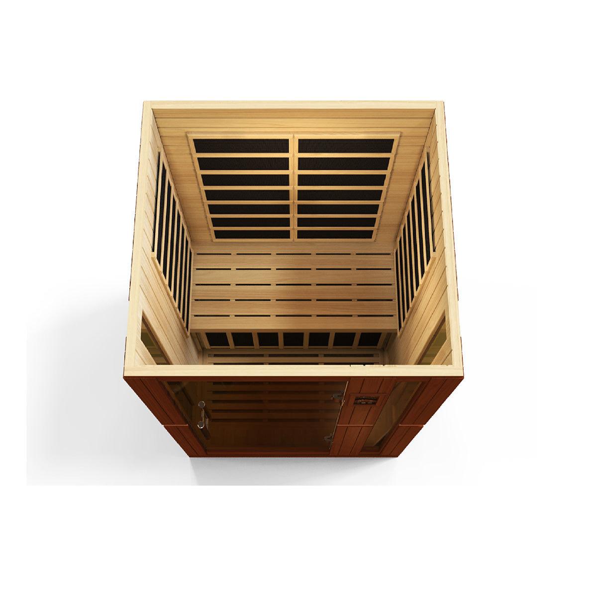 Golden Designs Dynamic Vittoria 2-person Low EMF FAR Infrared Sauna