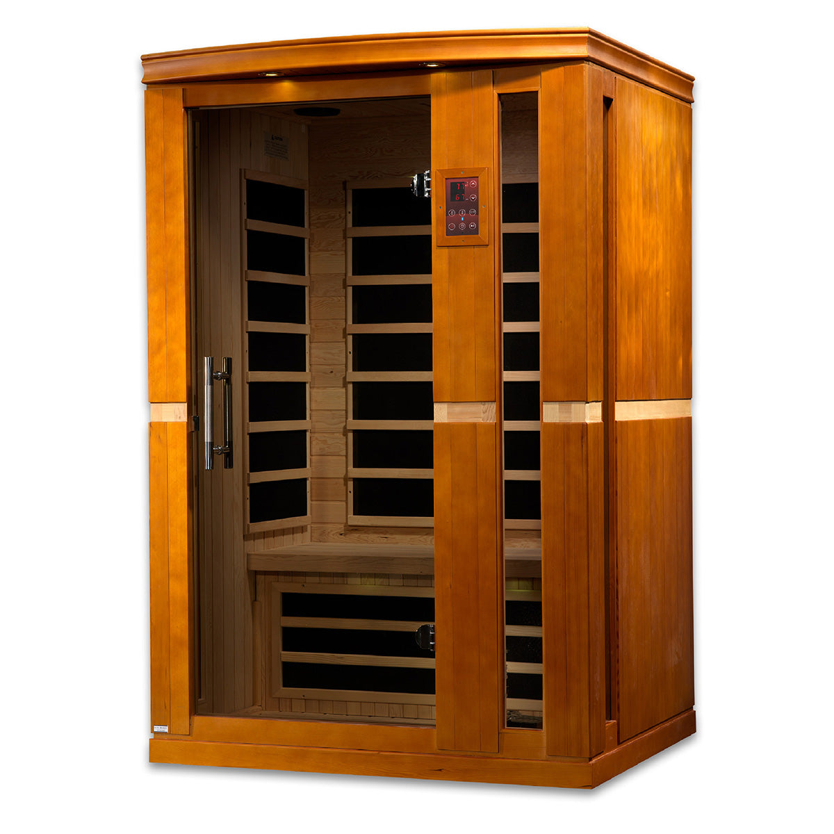 Golden Designs Dynamic Vittoria 2-person Low EMF FAR Infrared Sauna