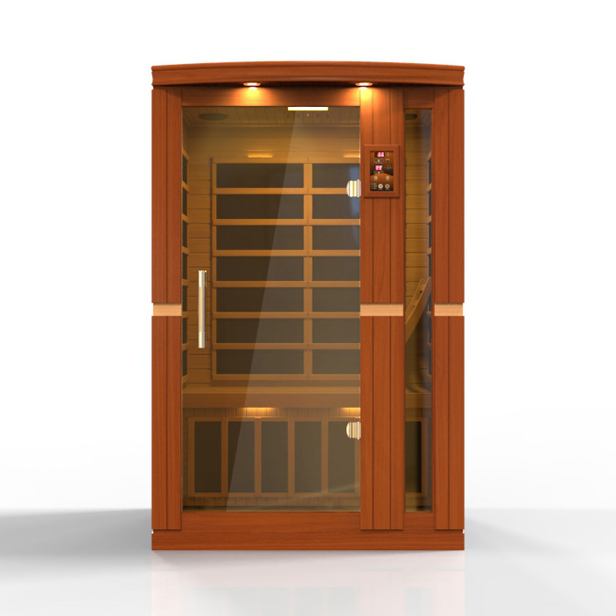 Golden Designs Dynamic Vittoria Elite 2-person Ultra Low EMF FAR Infrared Sauna
