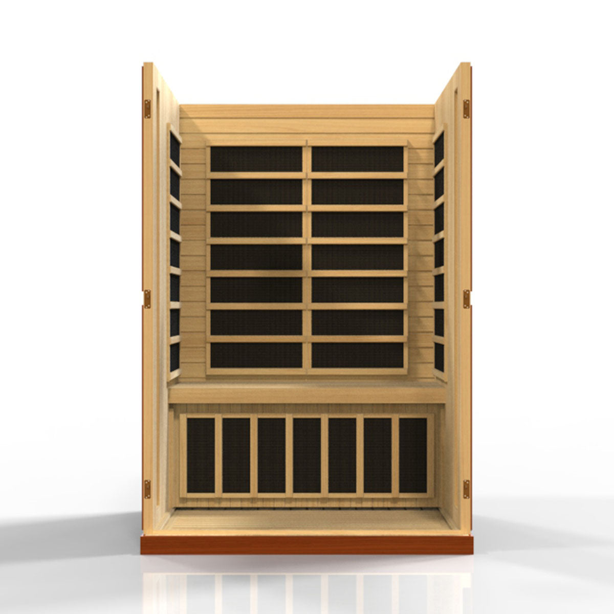 Golden Designs Dynamic Vittoria Elite 2-person Ultra Low EMF FAR Infrared Sauna