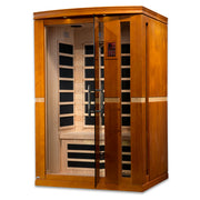Golden Designs Dynamic Vittoria Elite 2-person Ultra Low EMF FAR Infrared Sauna