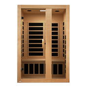 Golden Designs Dynamic Serena 2-person Low EMF FAR Infrared Sauna
