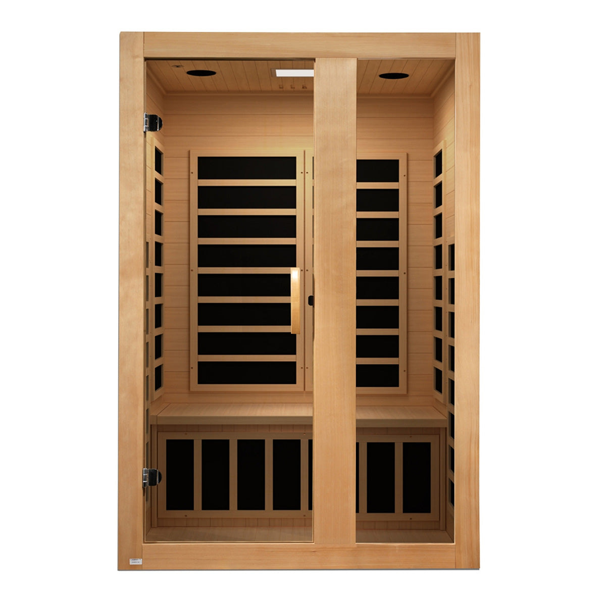 Golden Designs Dynamic Serena Elite 2-person Ultra Low EMF FAR Infrared Sauna