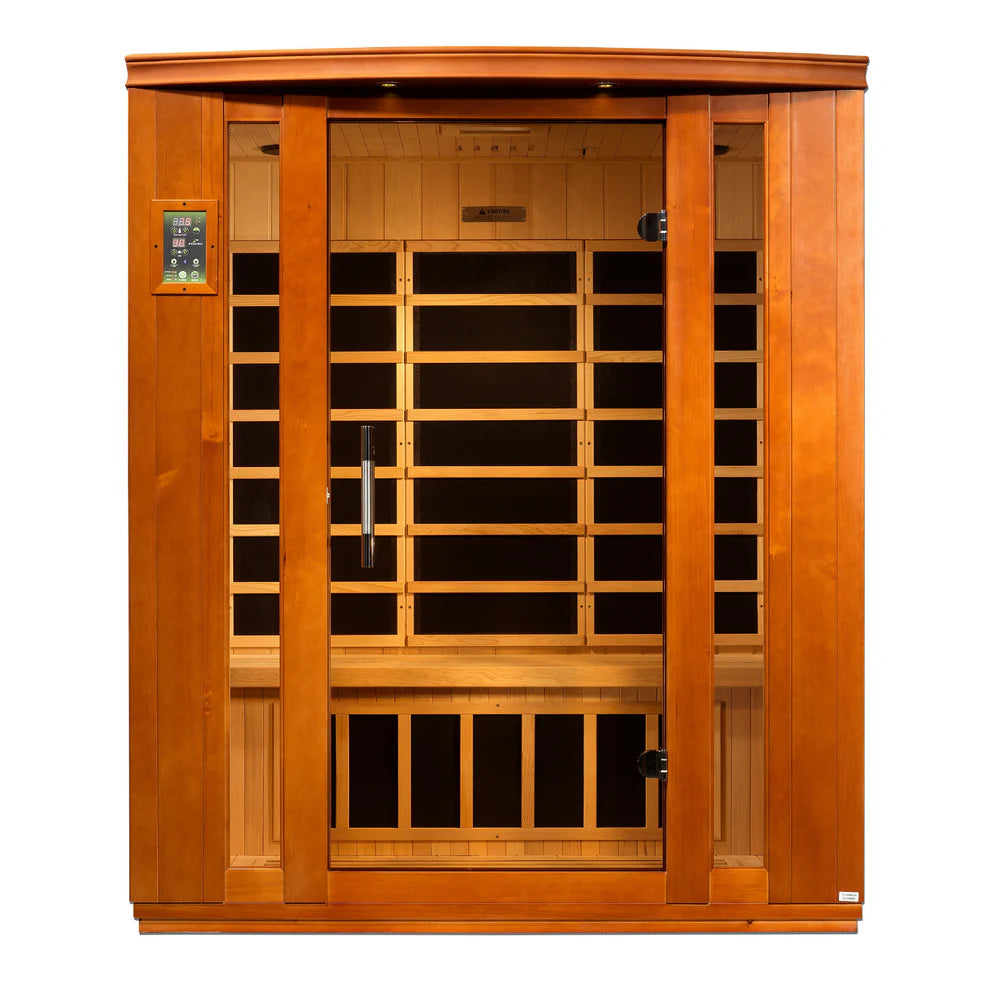 Golden Designs Dynamic Bellagio 3-person Ultra Low EMF FAR Infrared Sauna