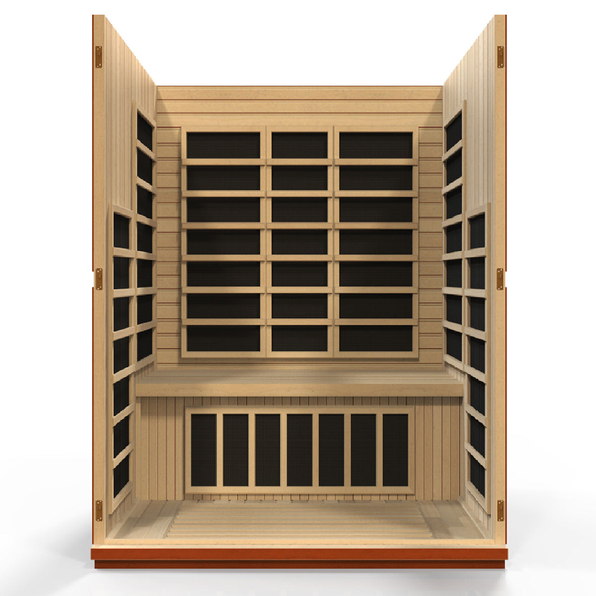 Golden Designs Dynamic Bellagio 3-person Low EMF FAR Infrared Sauna