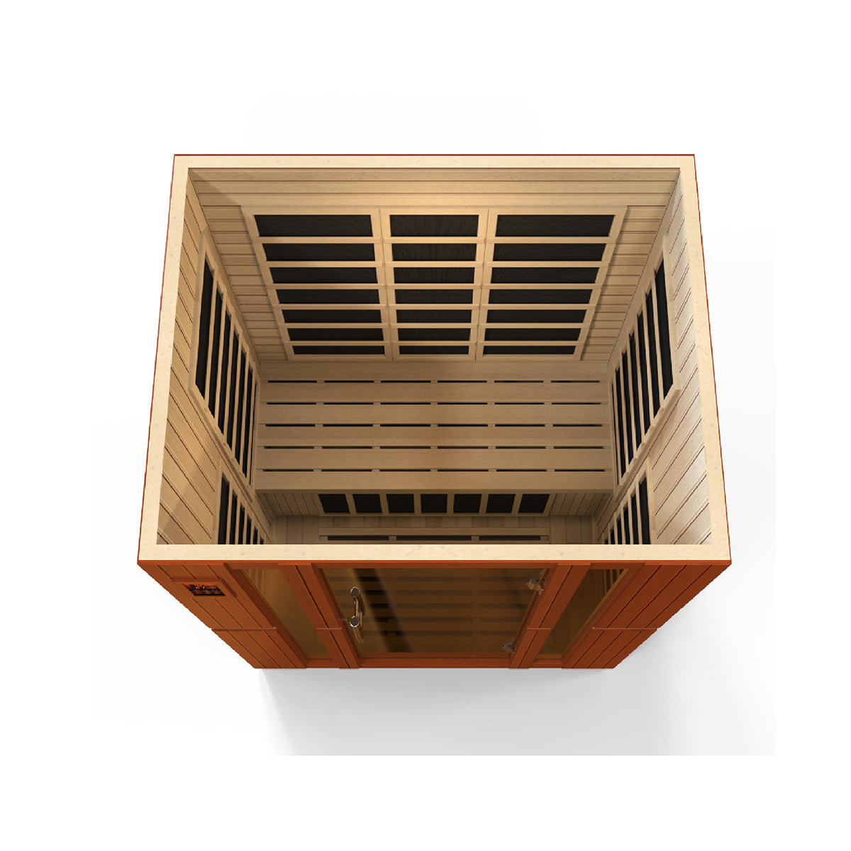 Golden Designs Dynamic Bellagio 3-person Low EMF FAR Infrared Sauna