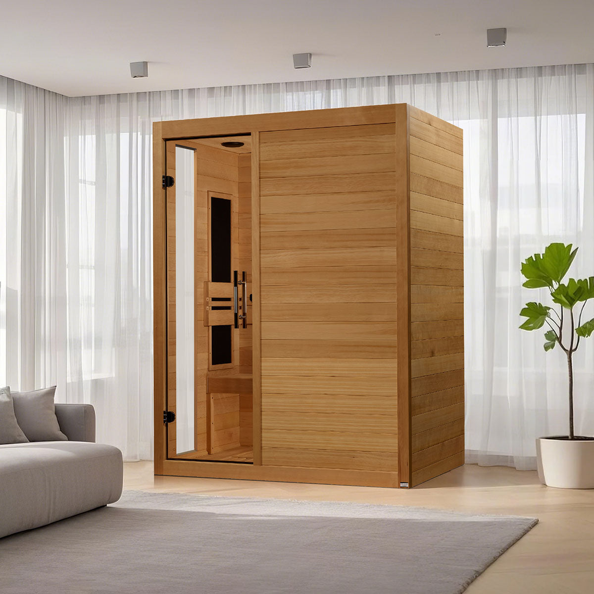 Golden Designs Dynamic Toscana 3-person Low EMF FAR Infrared Sauna