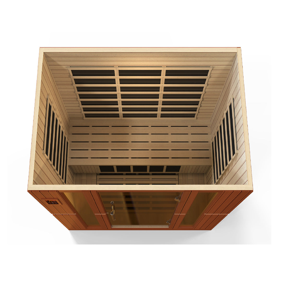 Golden Designs Dynamic Bergamo 4-person Low EMF FAR Infrared Sauna