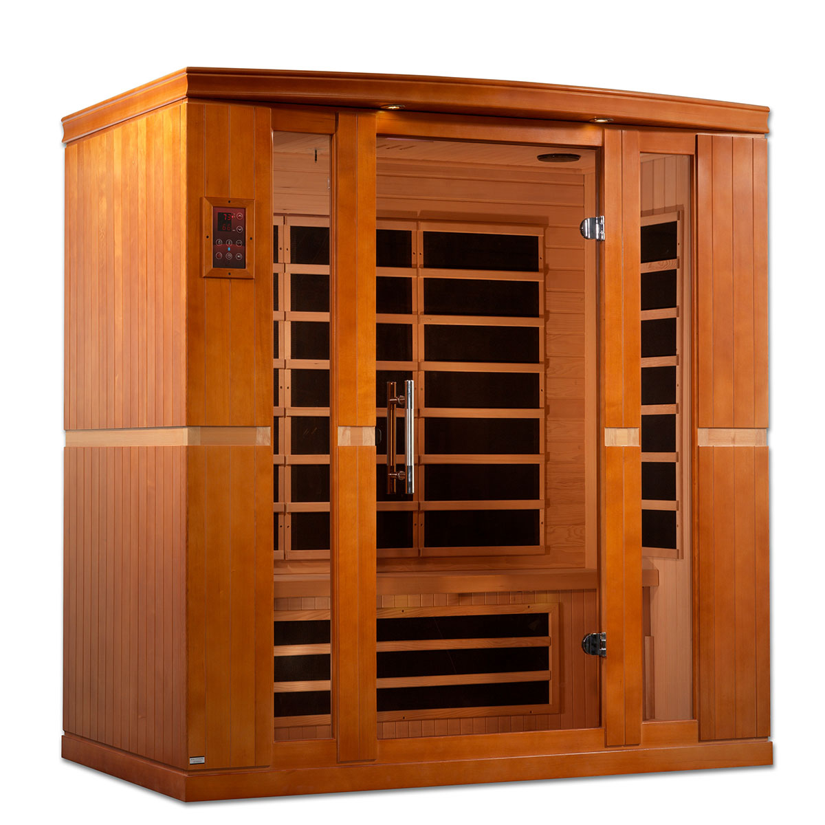 Golden Designs Dynamic Bergamo Elite 4-person Ultra Low EMF FAR Infrared Sauna