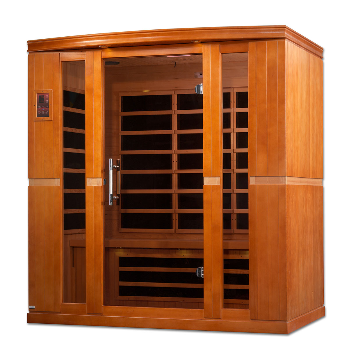 Golden Designs Dynamic Bergamo Elite 4-person Ultra Low EMF FAR Infrared Sauna