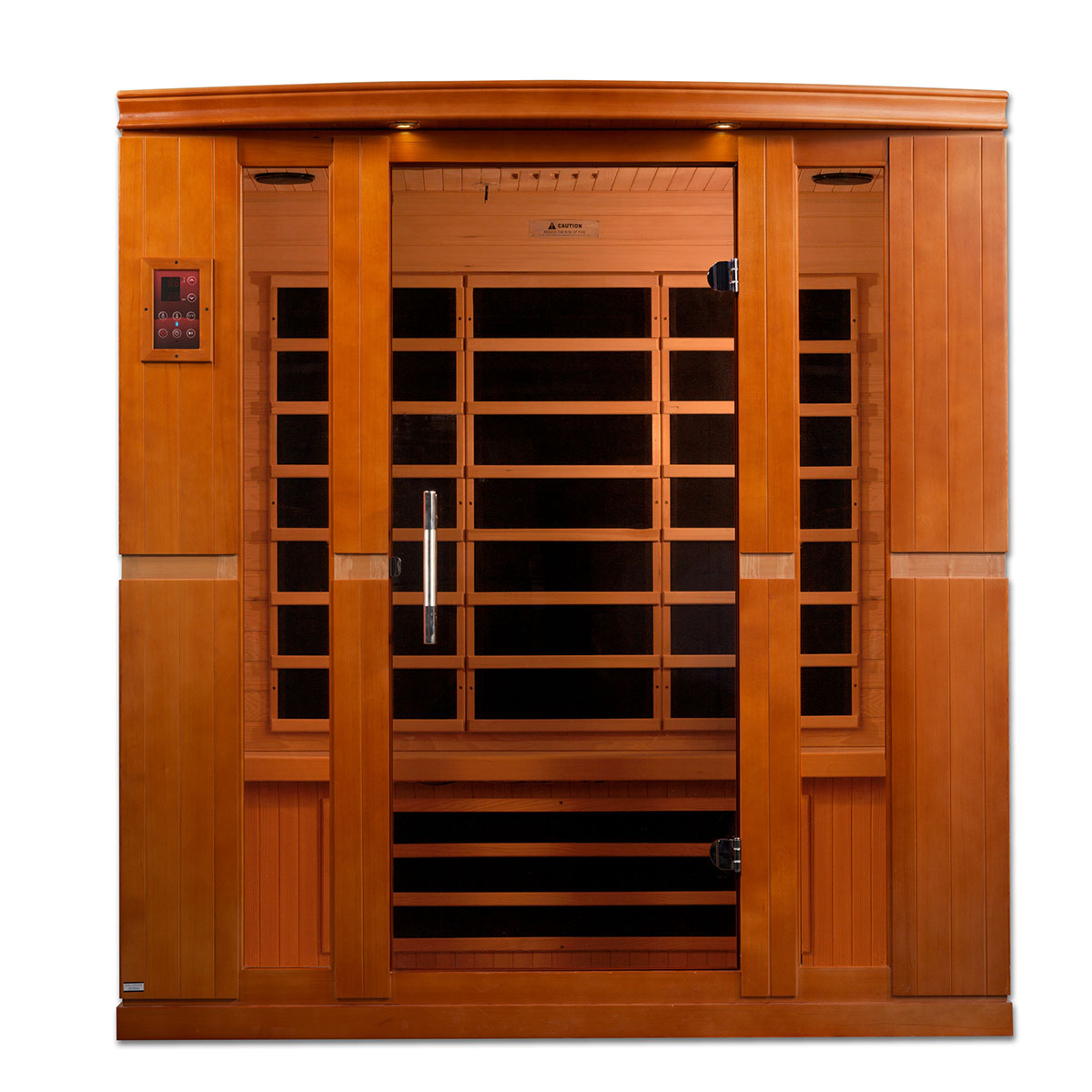 Golden Designs Dynamic Bergamo Elite 4-person Ultra Low EMF FAR Infrared Sauna