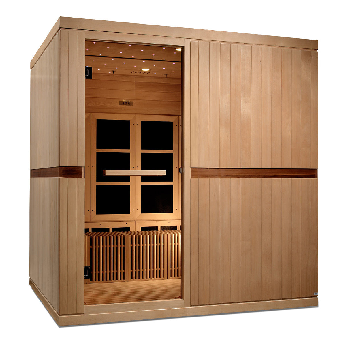 Golden Designs Catalonia 8-person Near Zero EMF FAR Infrared Sauna