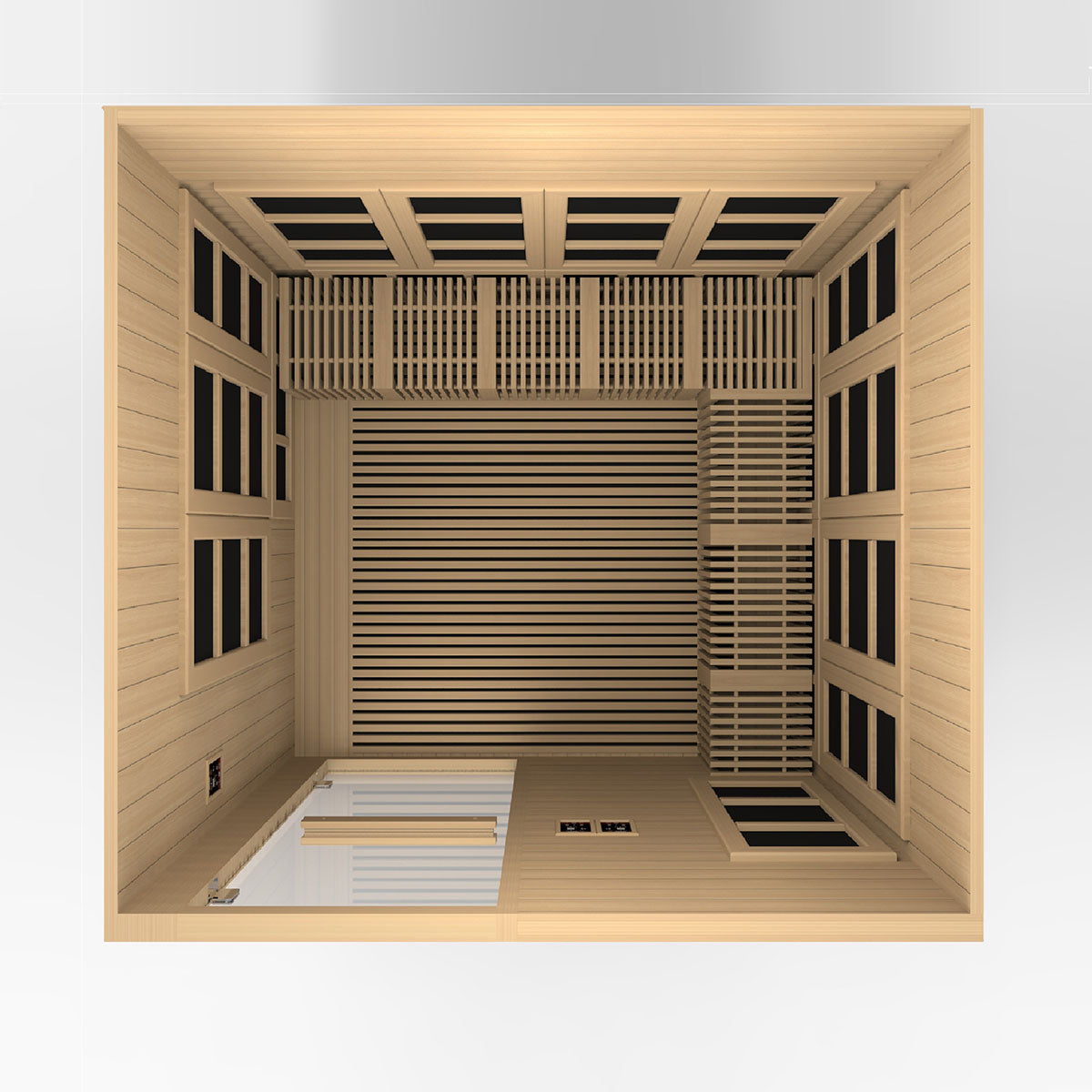 Golden Designs Catalonia 8-person Near Zero EMF FAR Infrared Sauna