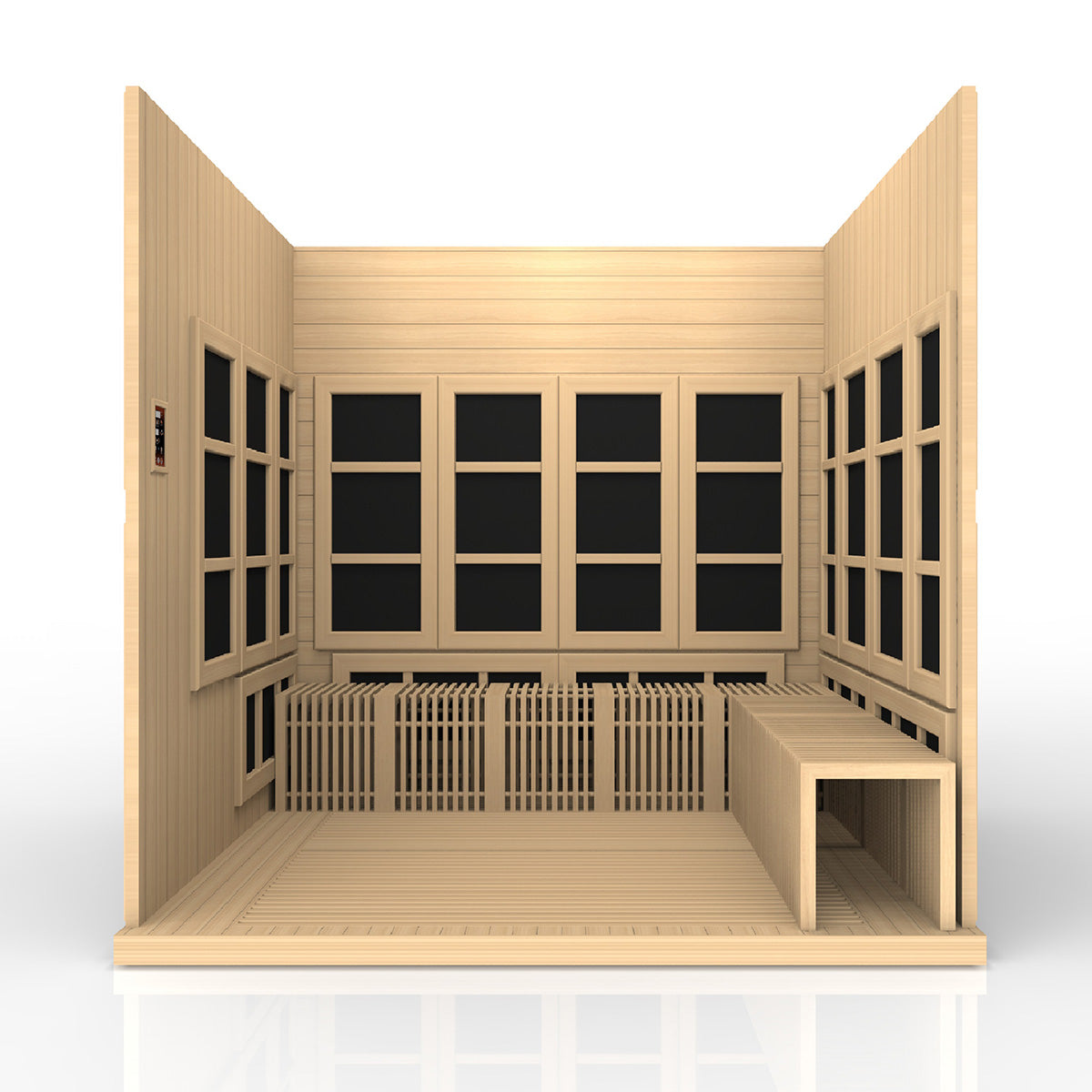 Golden Designs Catalonia 8-person Near Zero EMF FAR Infrared Sauna