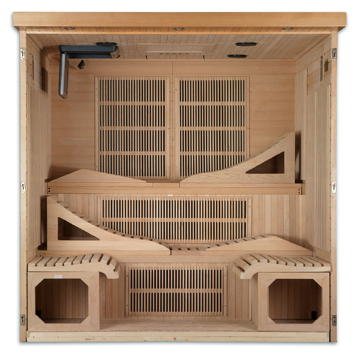 Golden Designs Dynamic Monaco Elite 6-person Ultra Low EMF FAR Infrared Sauna