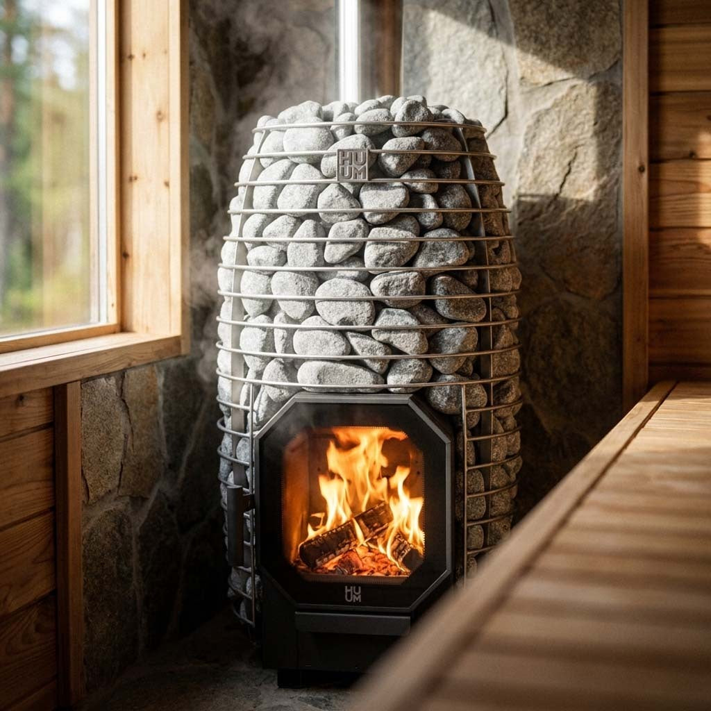 Eco-Friendly Heating with a Wood Burning Sauna Stove