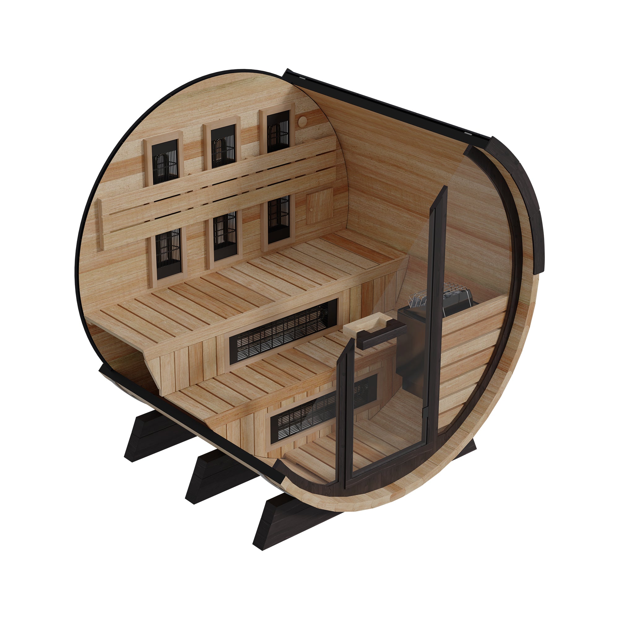 Finnmark FD-7 Infrared & Steam Barrel Sauna